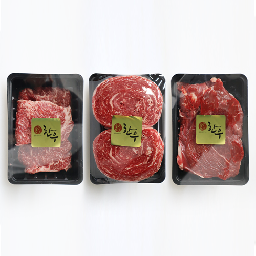 한우 혼합세트 2.4kg (산적+불고기+국거리 각 800g)